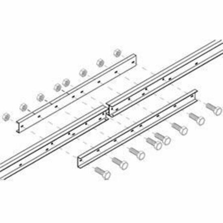 GLOBAL INDUSTRIAL Splice Kit for Roof Beam 240723